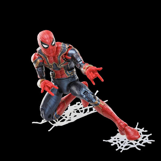 Marvel Legends Series Iron Spider, Figura de acción coleccionable de Spider-Man de 6 pulgadas